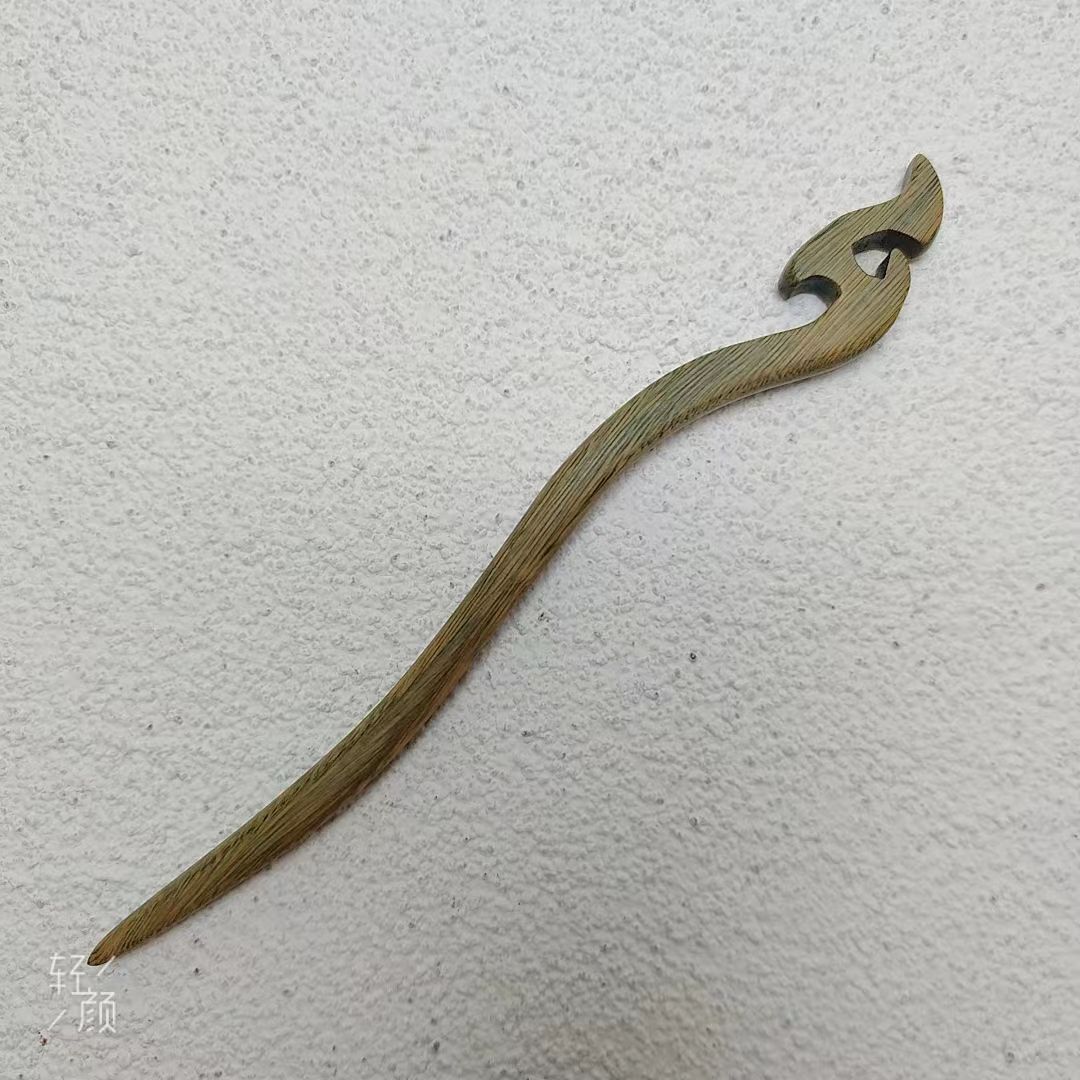 Green Sandalwood Hairpin Hairpin Antiquity Hair Clasp 41