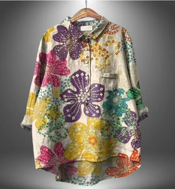 Womens Casual Long sleeve Shirt Top 9 Style Xl - Shop at LoveMi
