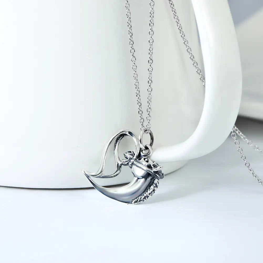 Women's Sterling Silver Horse Head Necklace