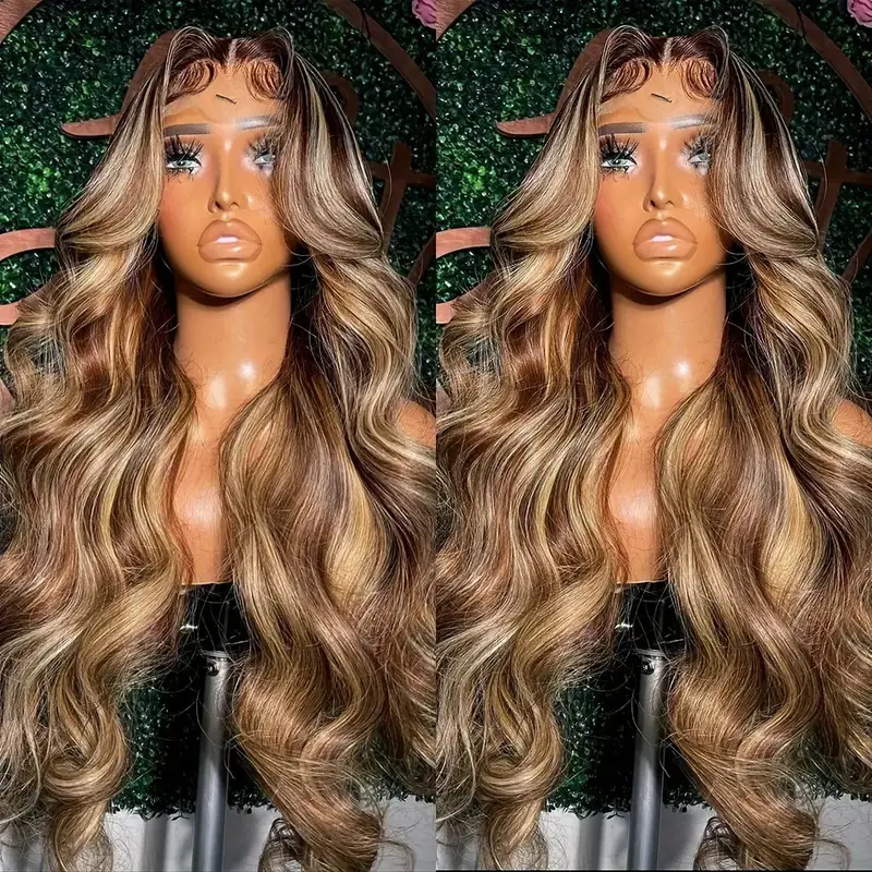 Front Lace Wig Medium Large Wave Long