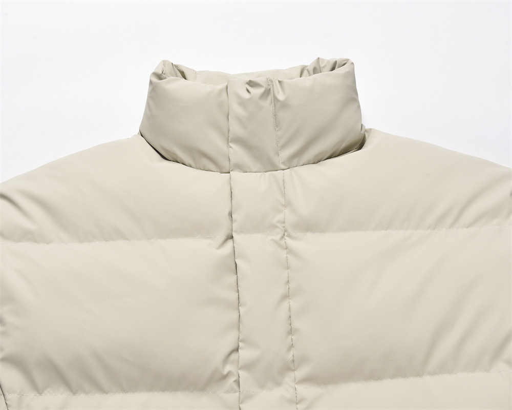 Men's Solid Color Plaid Cotton Coat