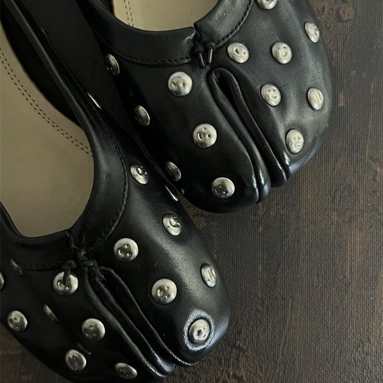 Studded Pointed-Toe Flats, picture 4 of 5