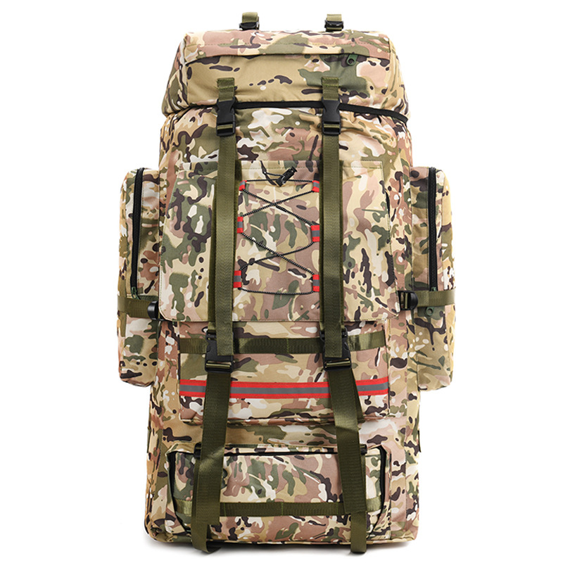 130L Extra Large Outdoor Camping Rescue Luggage Quilt Backpack Cp Camouflage 130L - Shop at LoveMi