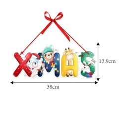 Christmas Decoration Door Width Hanging Decoration Party Decoration - Xmas - View 1
