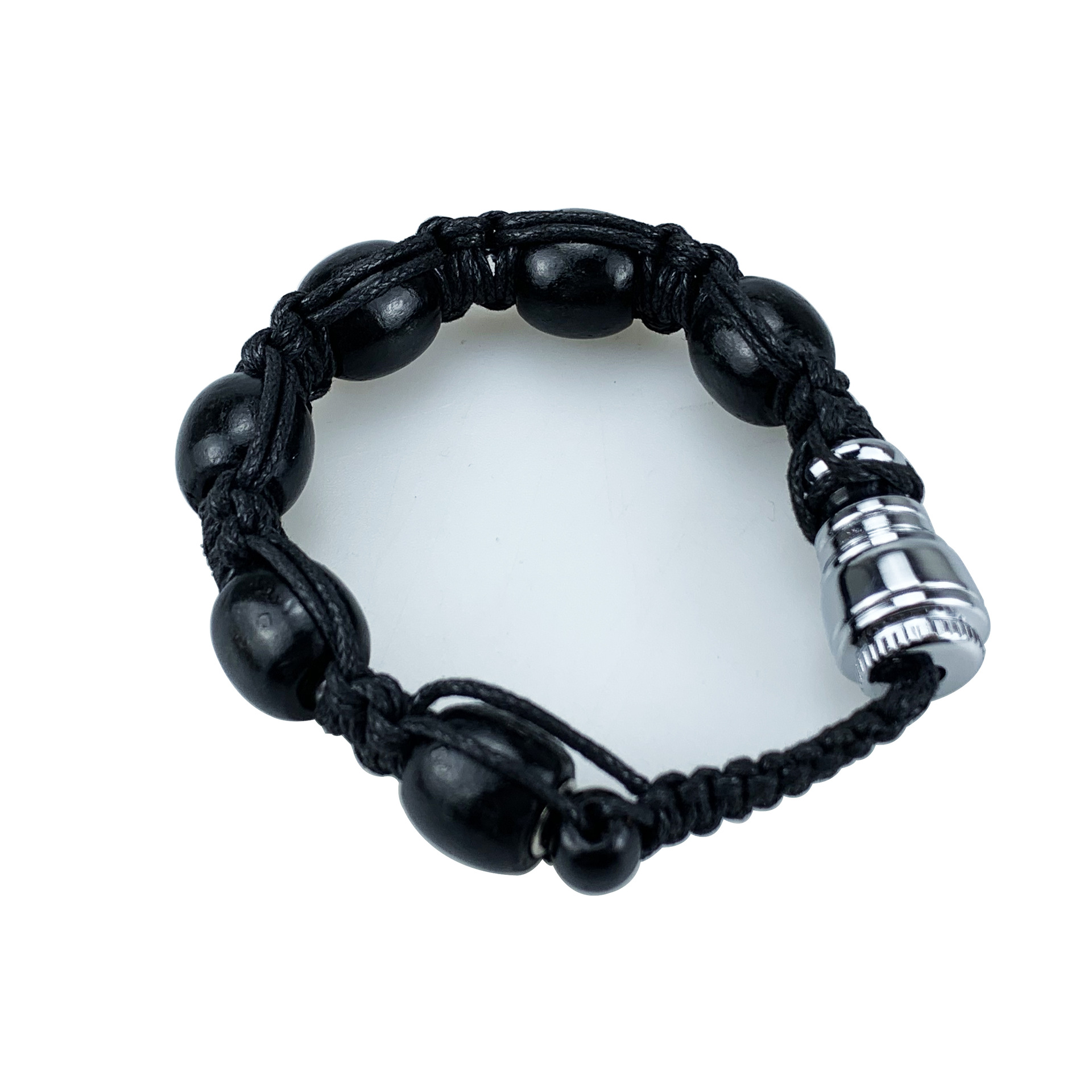 Bracelet Metal Tobacco Pipe Handmade String Beads