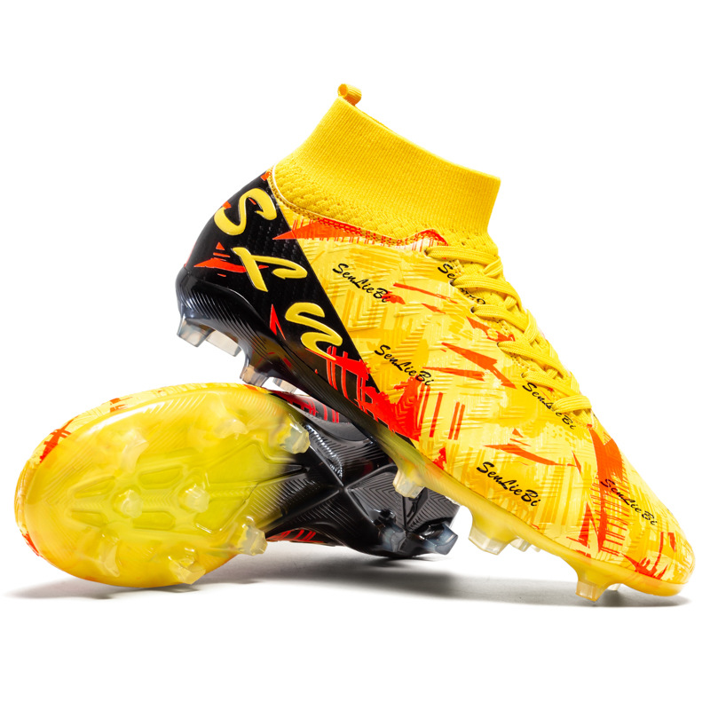 High-top Soccer Shoes For Teens And Children - All Sizes 27 High-top Soccer Shoes For Teens And Children - All Sizes