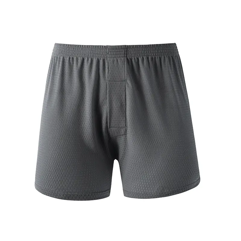 Men's Underwear Ice Silk Mesh Breathable Boxer