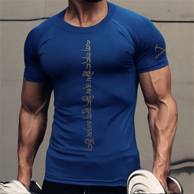 Title 4, Mens Fashion Running Fitness Training Tight Sh...