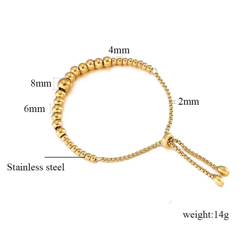 Title 1, Pulsera de bola de galvanoplastia ajustable