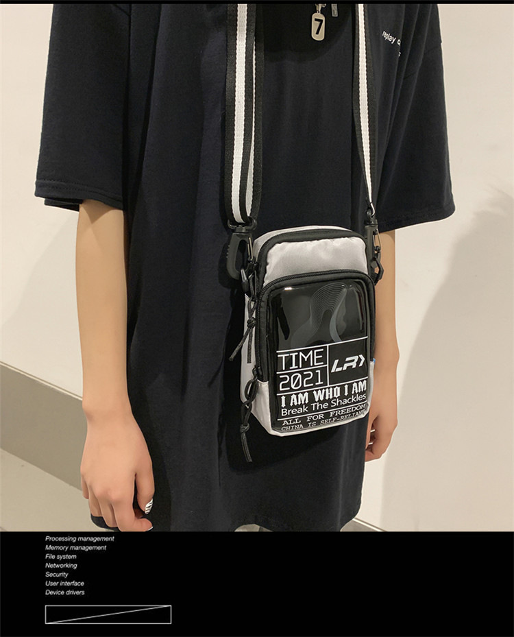 Work Clothes Sports Hip-hop Satchel — foto 19