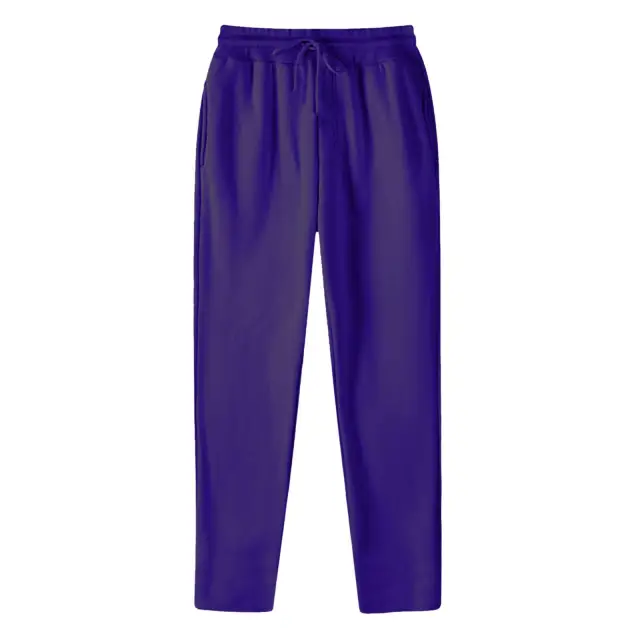 Spring And Autumn New Casual Sports Straight Slim fit Trendy Men's Trousers Purple - Shop at LoveMi