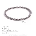 Silver 4Mm