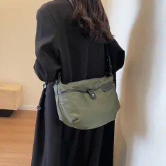 Special-interest Design Broadband Shoulder Messenger Bag High Sense - Green - View 1