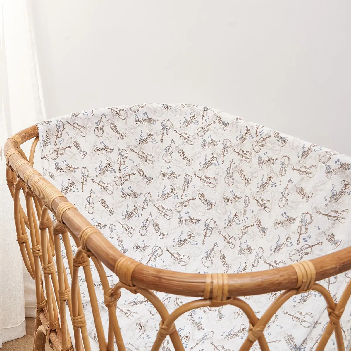 Simple Printed Newborn Baby Bamboo Cotton Baby's