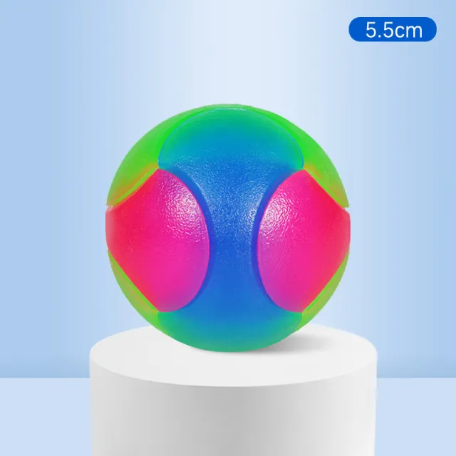 Small Dog Pet Training Interactive Luminous Elastic Ball 5.5Cm Frosted - Shop at LoveMi