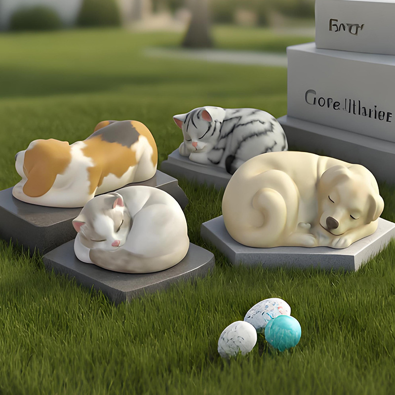 Pet Silicone Aromatherapy Gypsum Mold