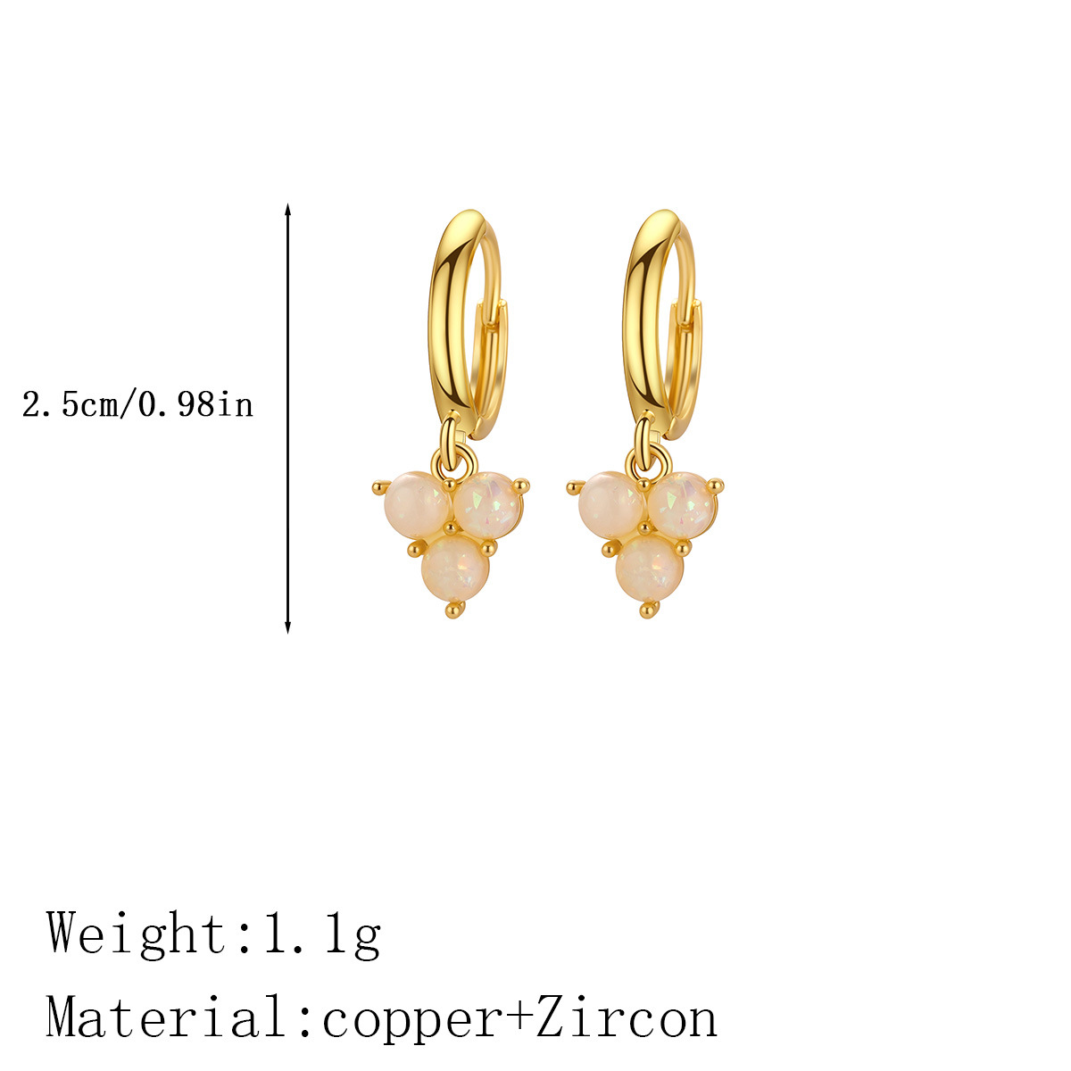 Geometric Luxury All-Match Diamond-Encrusted Earrings