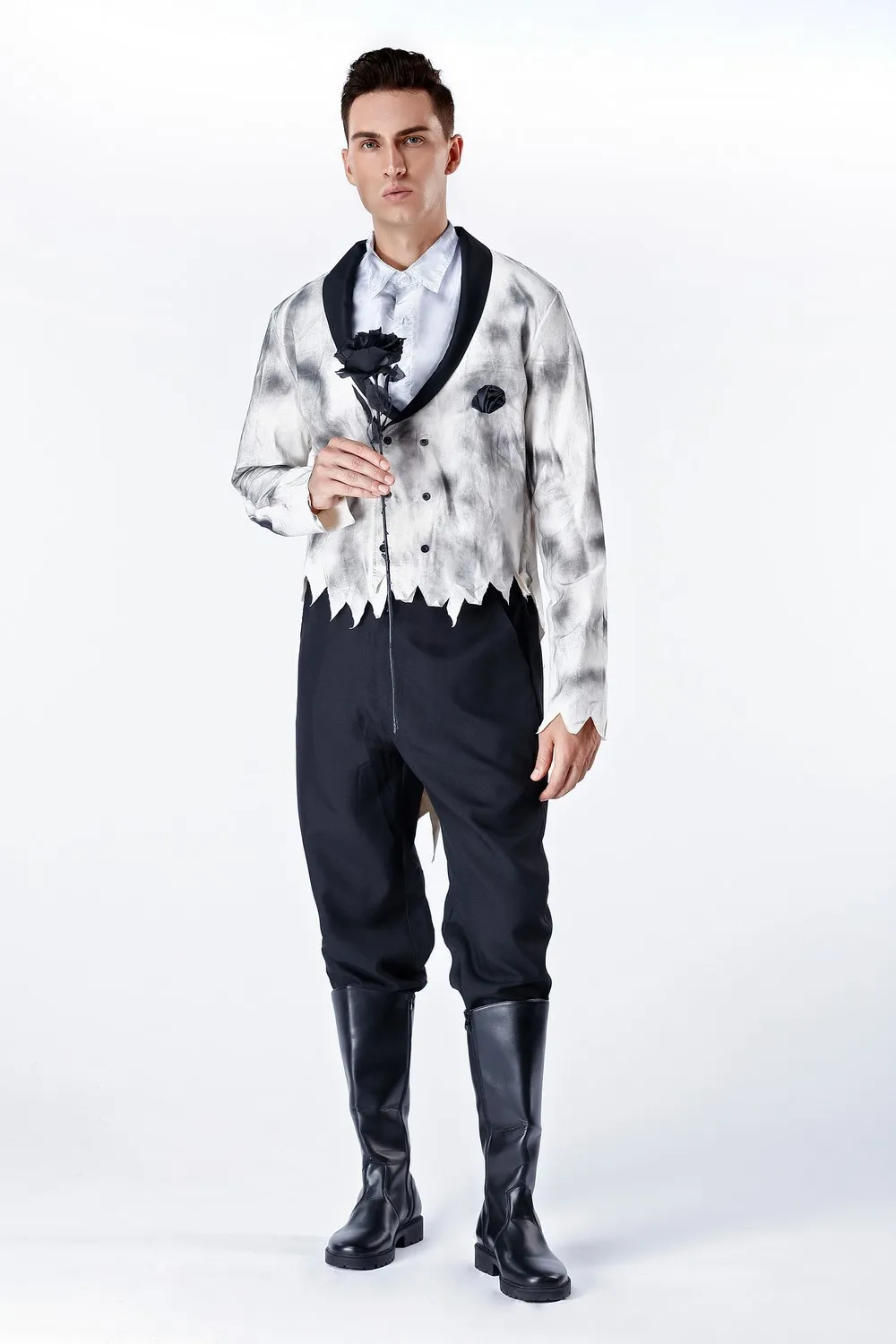Halloween Costume Horror Couple Spiritual Love Cosplay Clothing - Men'S