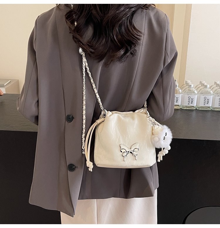 Designer Chain Crossbody Fashion Bucket Bag