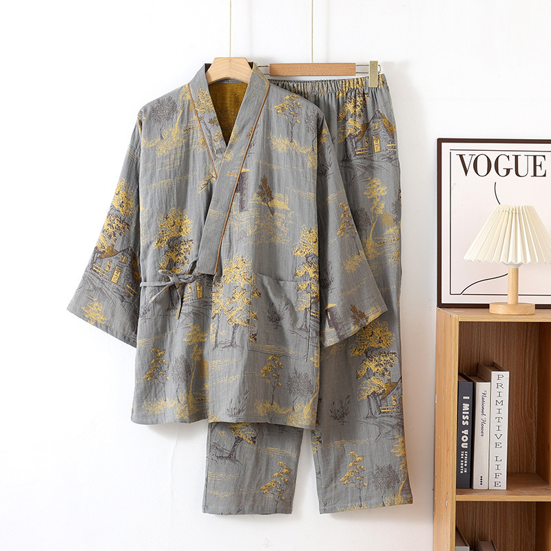 Pajama Hanfu Loose-fit Lace-up Home