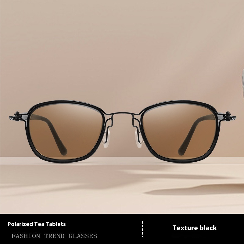 Black Frame Polarized Tea