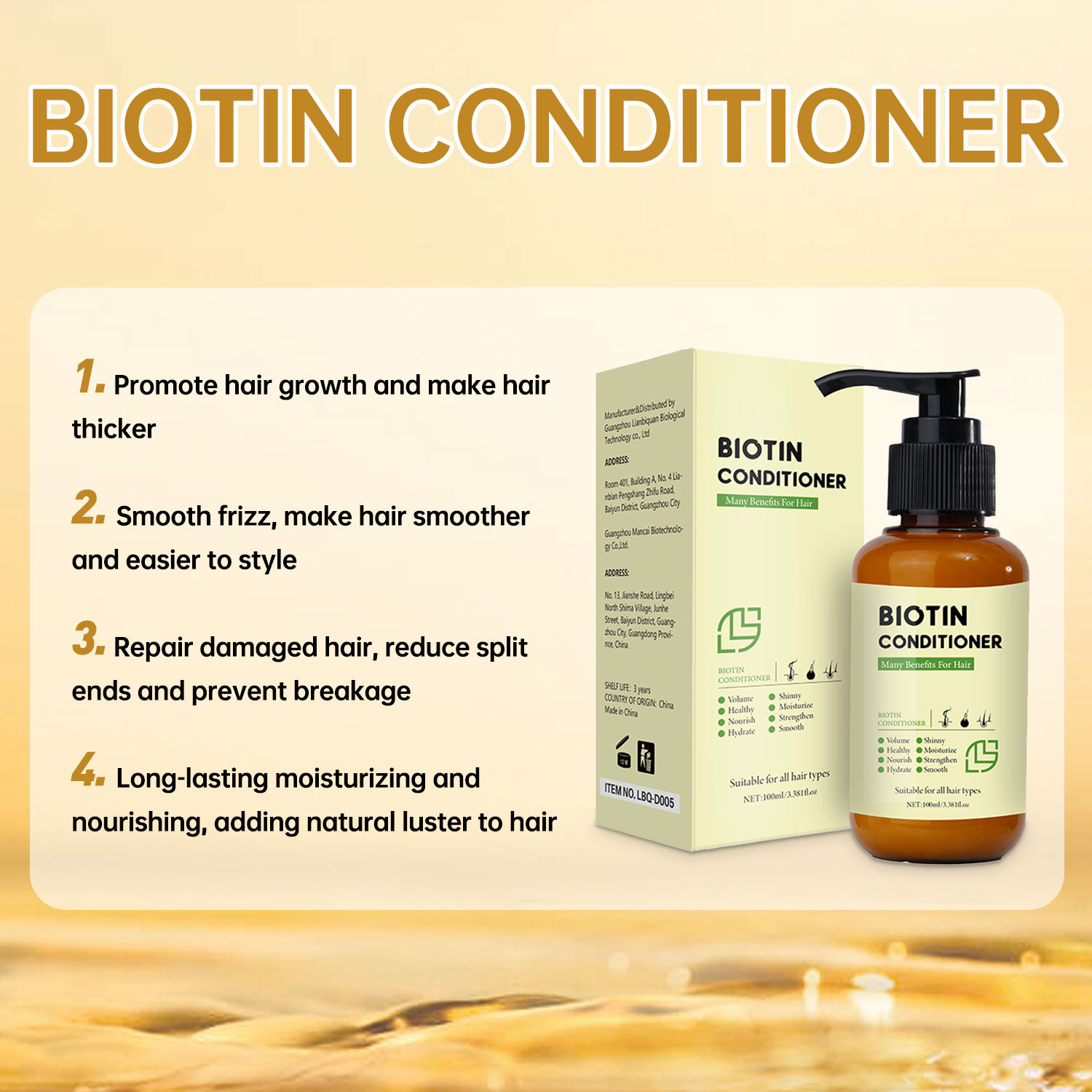 Title 2, Moisturizing Repair And Tough Hair Conditioner