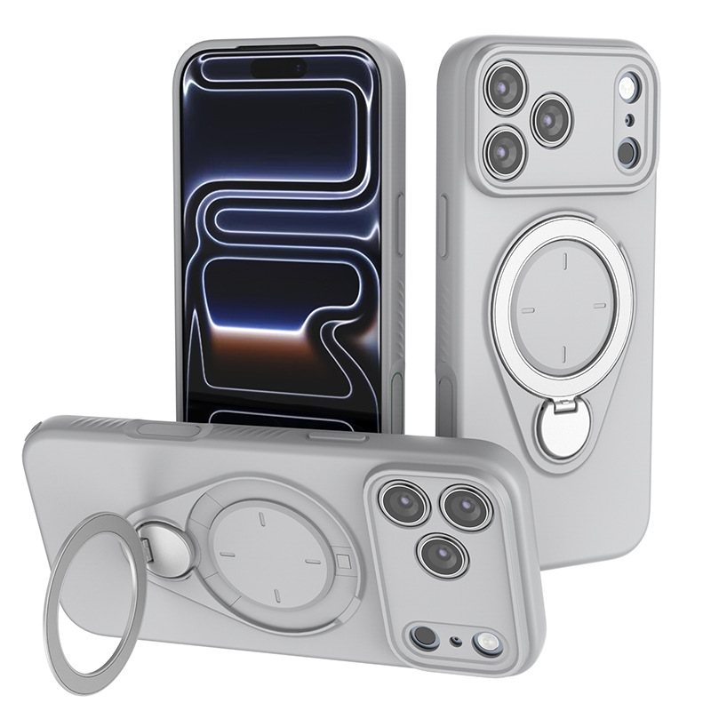 Magnetic Skin Feel Bracket Drop Proof Phone Case 4