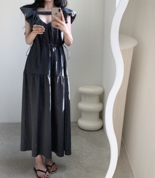 Versatile Fashionable Pleated Dress For Women