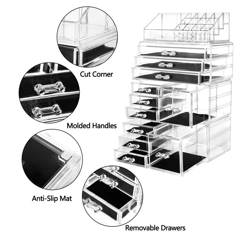 Household Fashion Cosmetics Storage Box — foto 2
