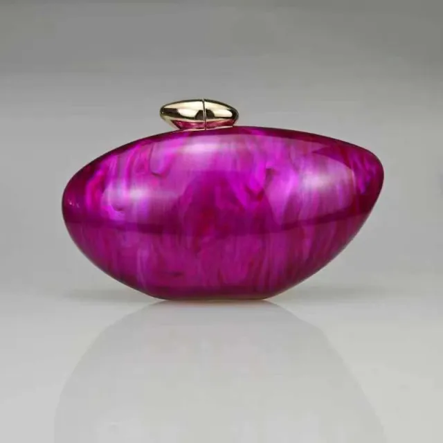 Fashion Personality Acrylic Simple Clutch Women Rose - Shop at LoveMi