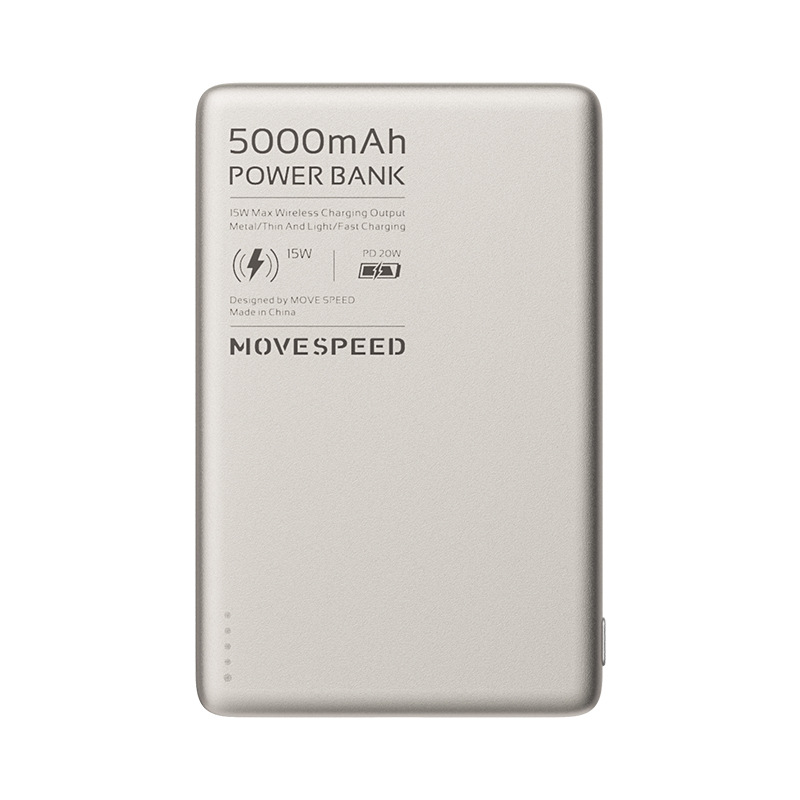 Speed 5000 MA Power Bank Ultra-thin Transparent 3