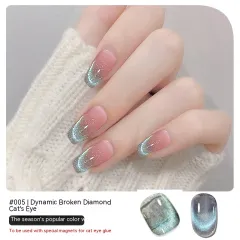 Gel Nail Polish White Cat Eyes Phototherapy Plastic - 05 Color - View 1