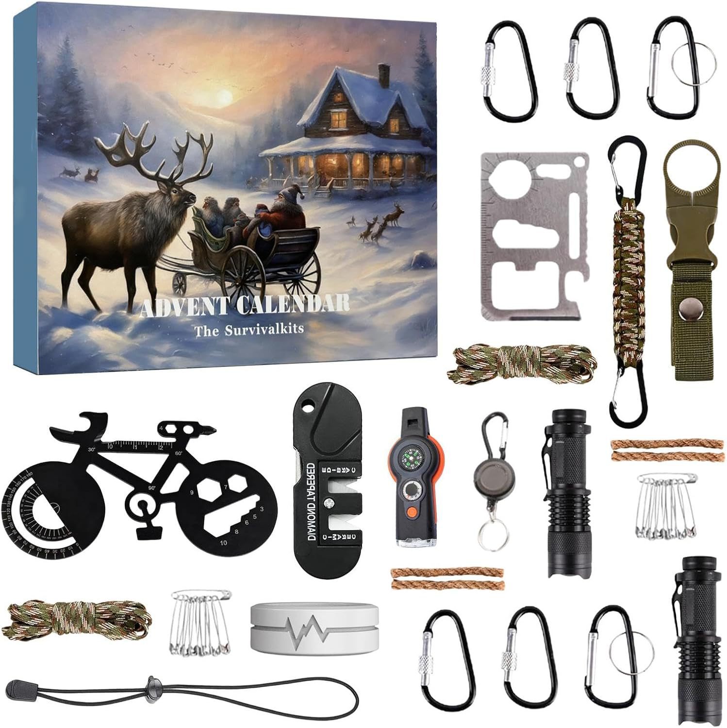 Title 3, Kerst Outdoor Tools Blind Box. Verras outdoorli...