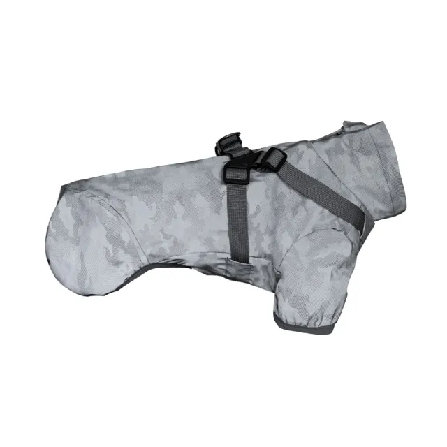 Chest And Back Raincoat Two Legs Waterproof Teddy Medium And Small Dog Raincoat Traction Camouflage - Shop at LoveMi