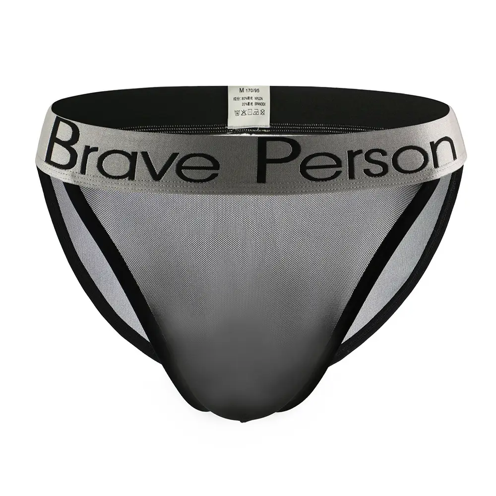 Men's Underwear Mesh Transparent T-back