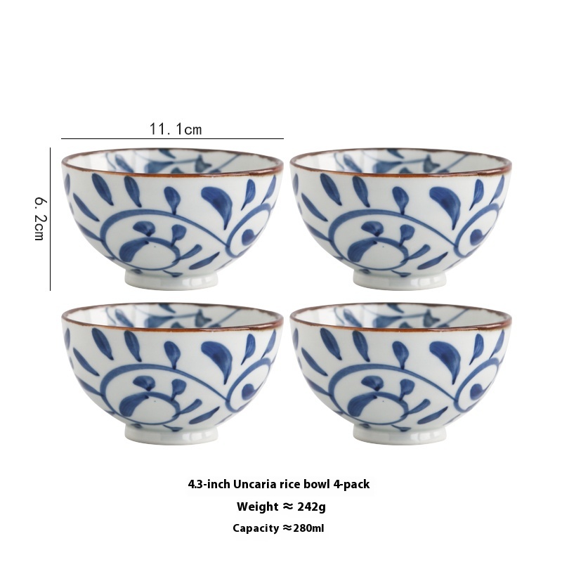 Hook Vine Bowl 4 Pack