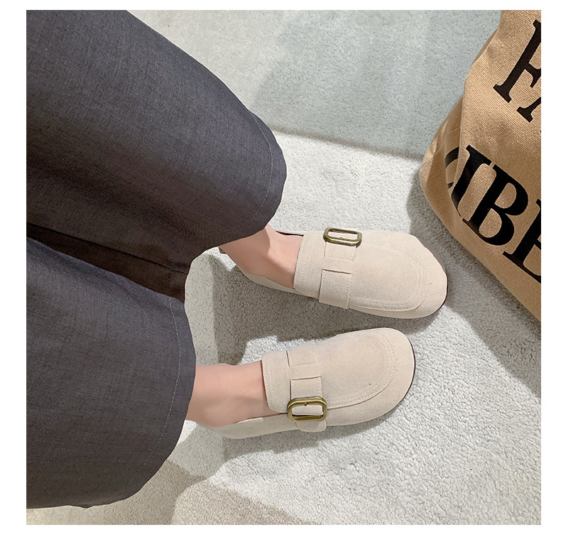 Title 10, Retro Slip-on Shallow Mouth Flat Casual Shoes