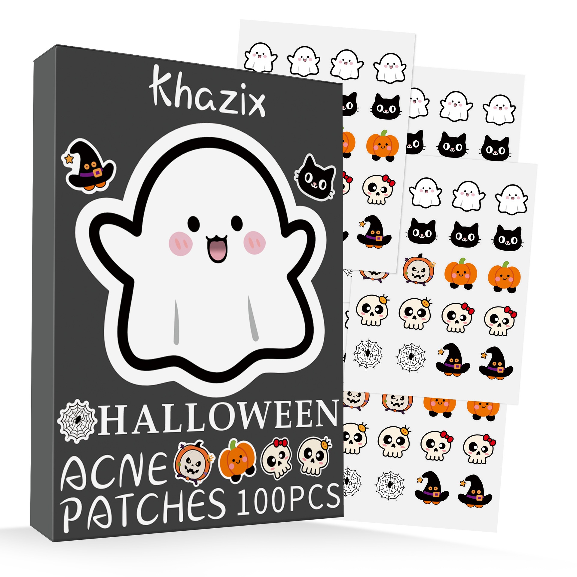 Halloween-style Waterproof And Breathable Acne Cover Patches For Makeup