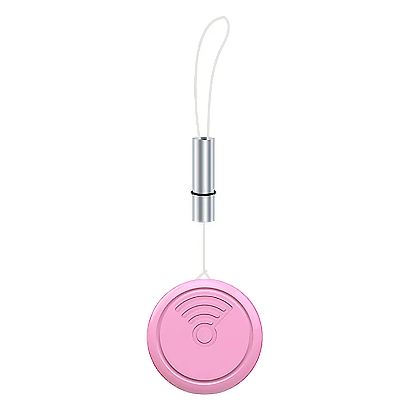 Smart AirTag Anti-loss Alarm Device Global Search Locator - Pink