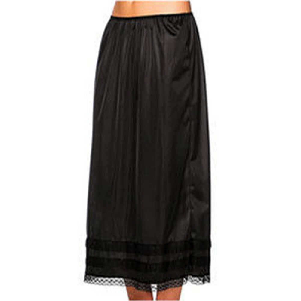 Solid Color Pleated Patchwork Long Dress Sweet Lace Casual Skirt