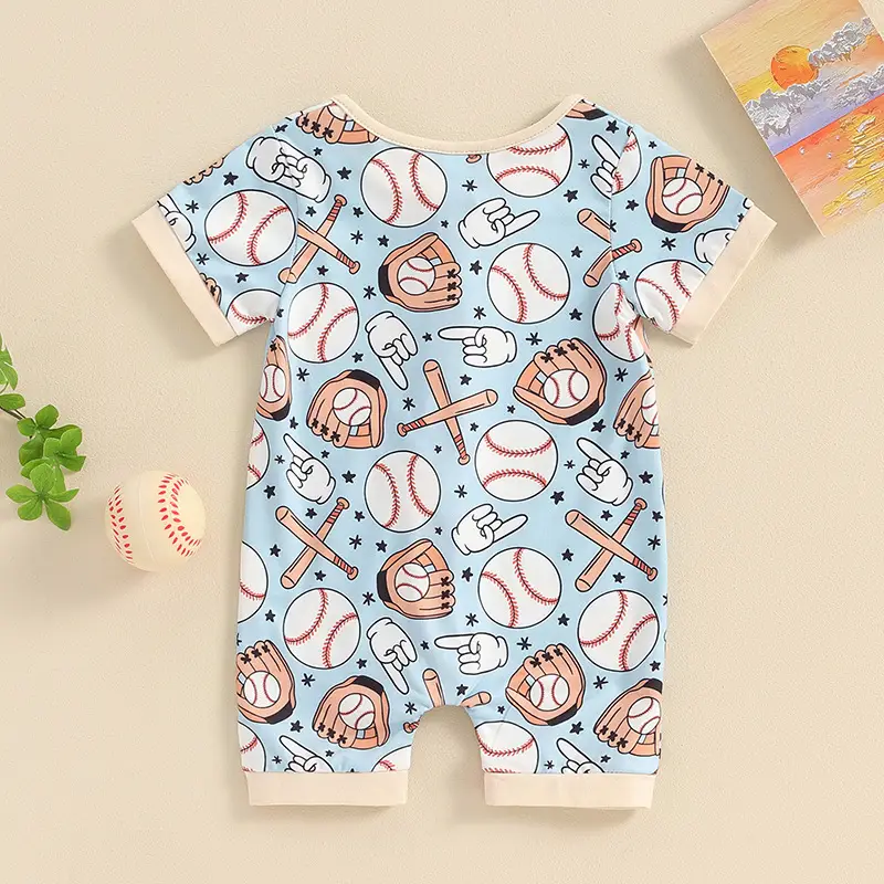 Baby Summer Short-sleeve Onesie Thin-style Newborn Clothing