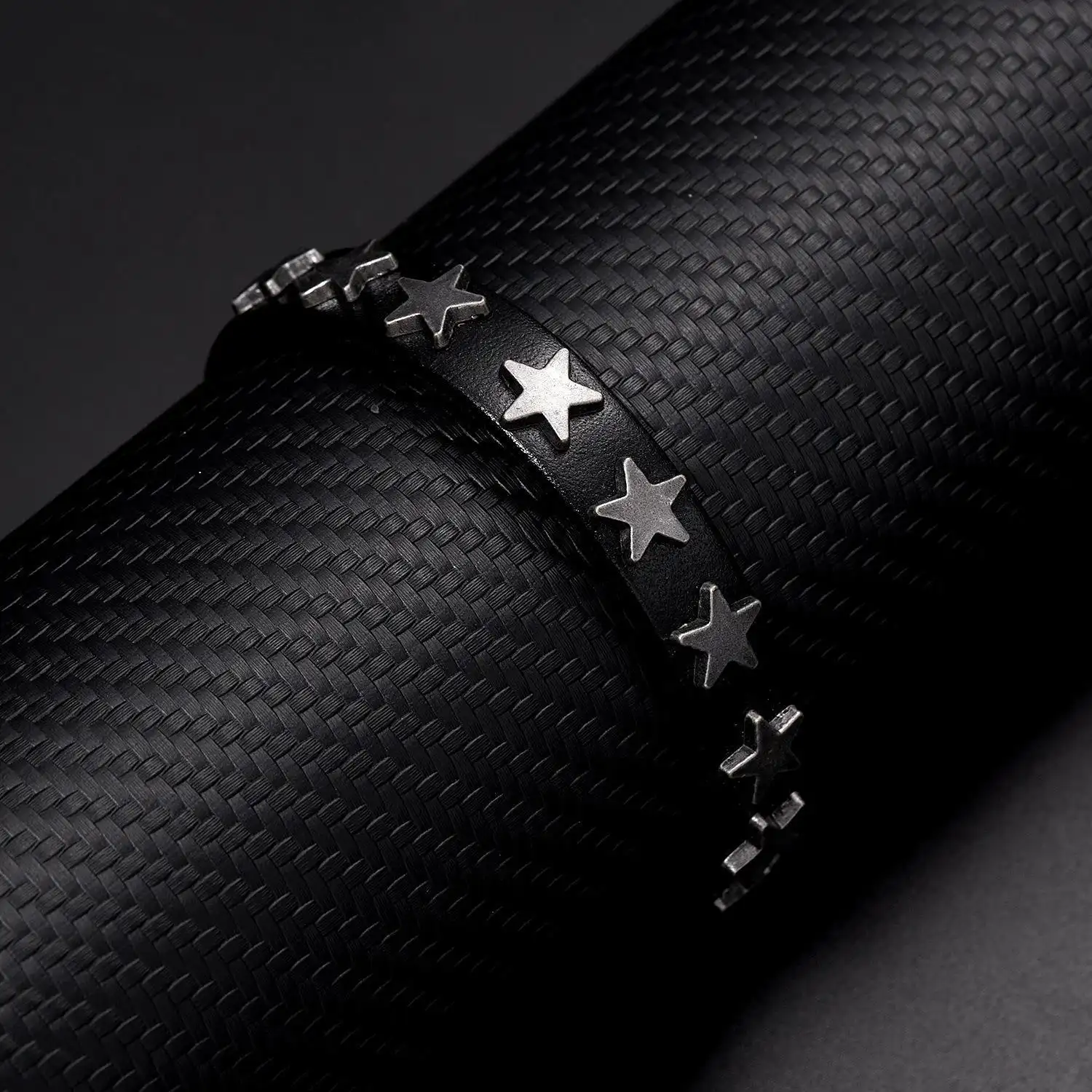 Fashion Men's Rock Style Leather Bracelet