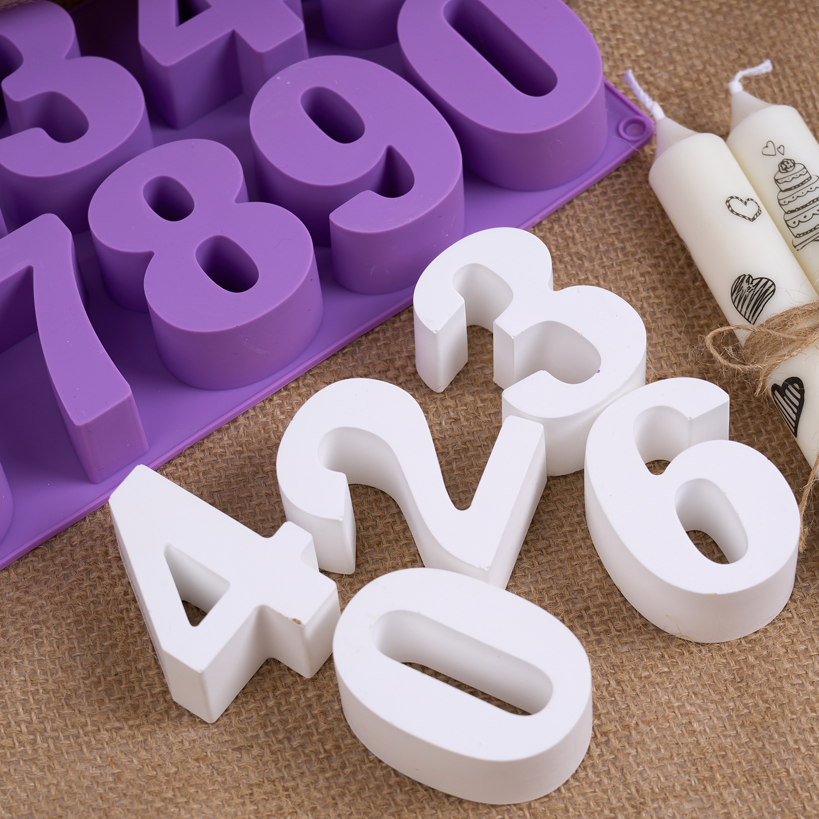 Digital Plaster Decoration Mold DIY