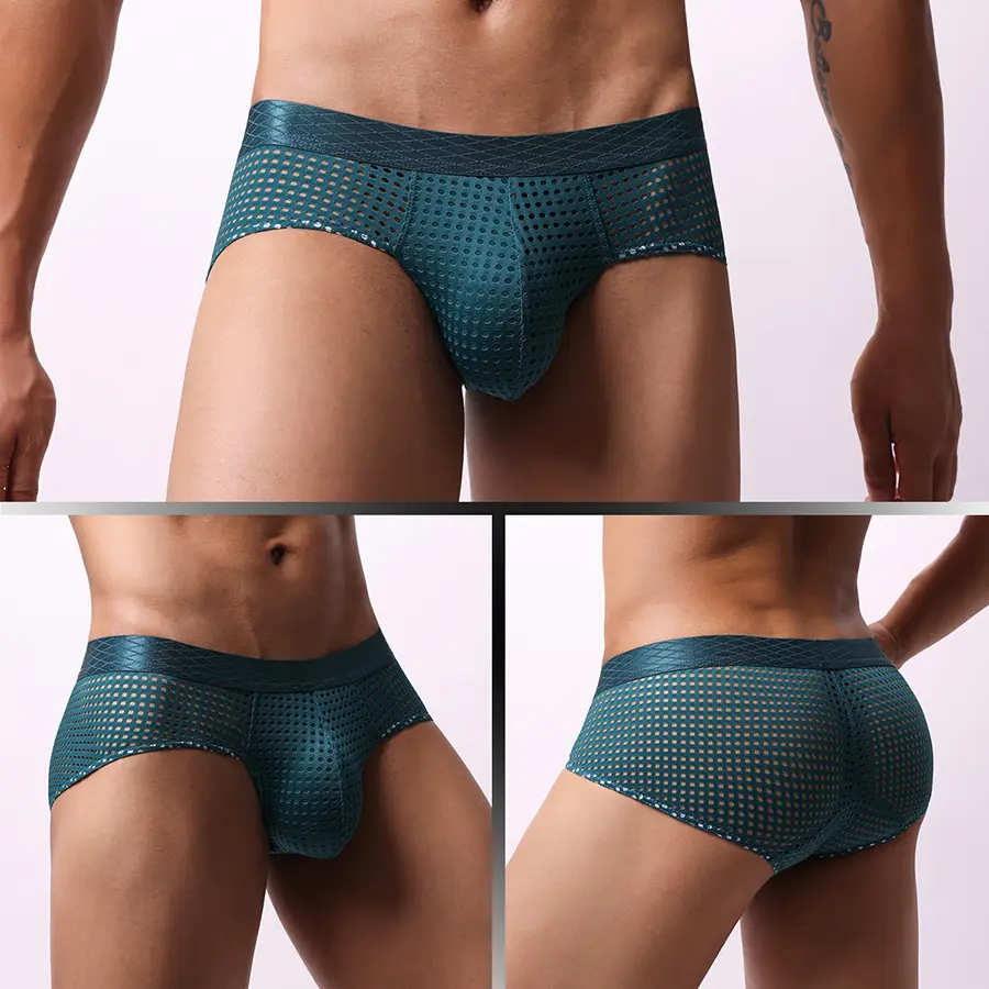 Men's Large Mesh Low Waist Wide Belt