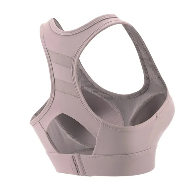 Women's High strength Sports Underwear Shockproof Running Workout Bra Grey - Shop at LoveMi