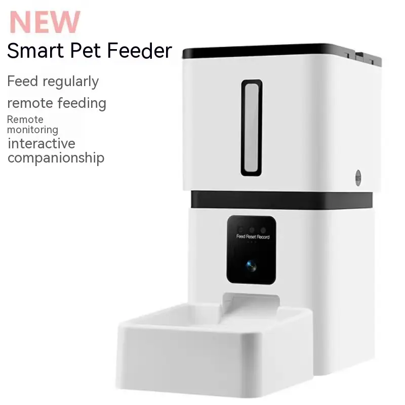 Intelligent Pet Feeding Automatic Timing Quantitative 8Lwifi Cat Feeder