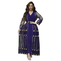 Vest Dress Kraft Tan Dress Suit - Purple - View 1