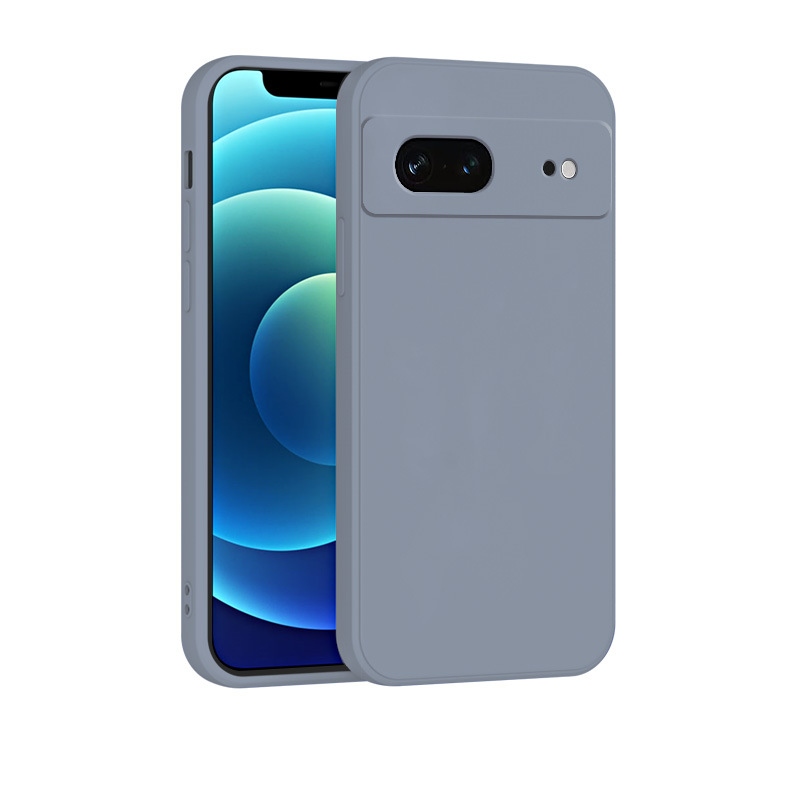 Straight-edged Silicone Pixel 10 Pro Phone Case