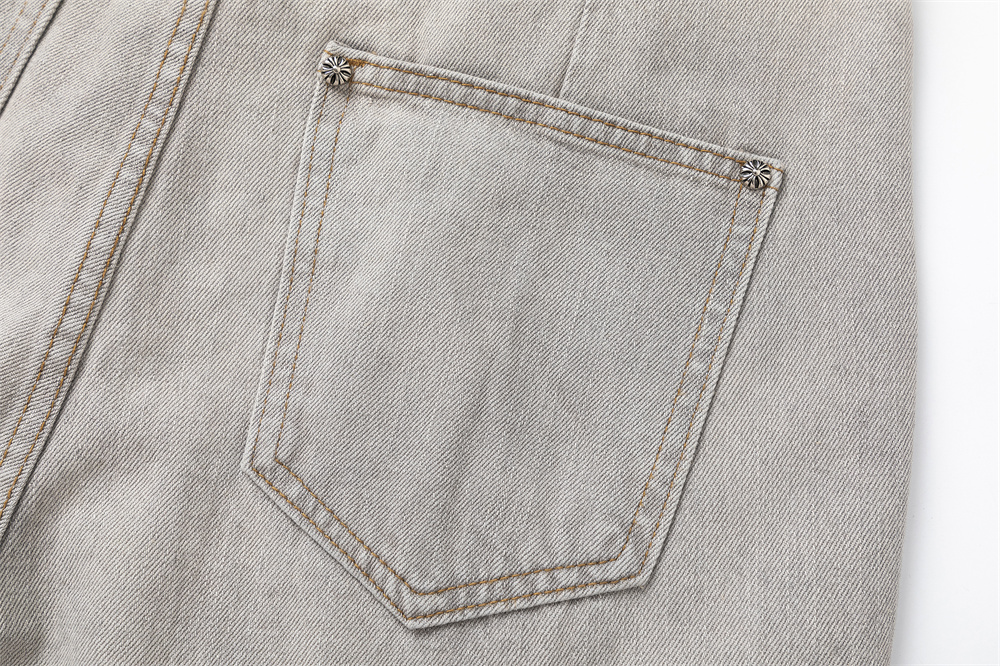 Men's Washed And Worn Loose Casual Pants