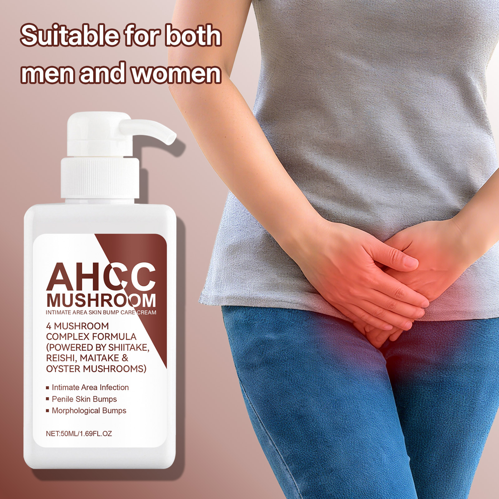 New Product Squid-Based Smooth Skin Intimate Care Erasing Cream 50 Ml